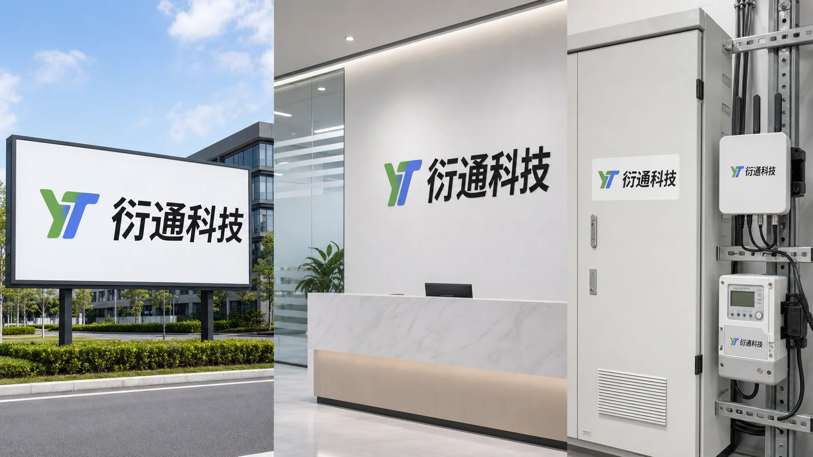 衍通智能硬件与边缘接入概念场景